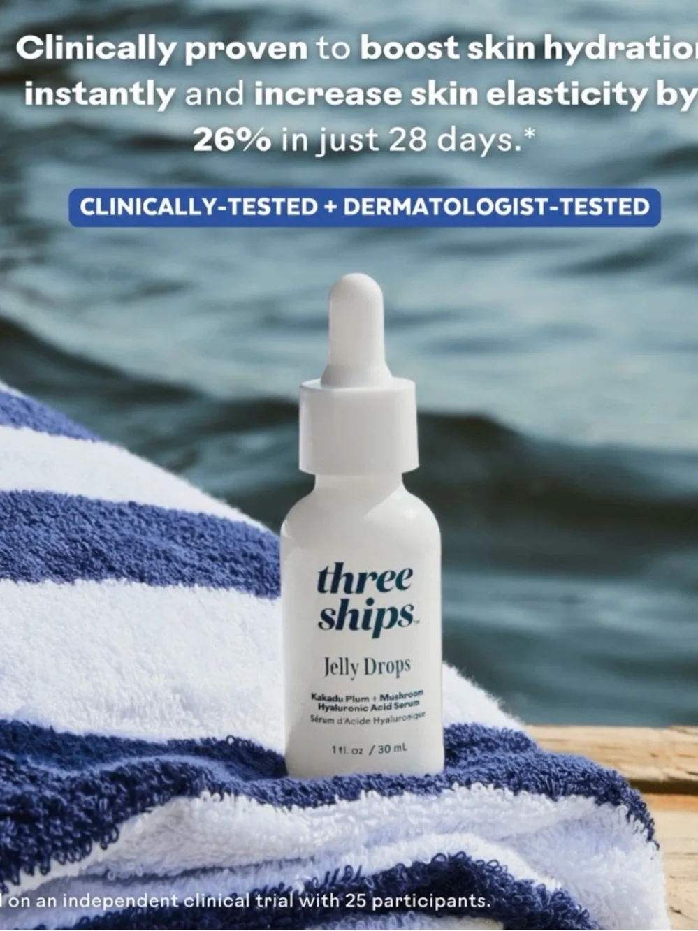 💙 5/$25 Beauty • Three Ships Serum Dew Drops • Travel Size